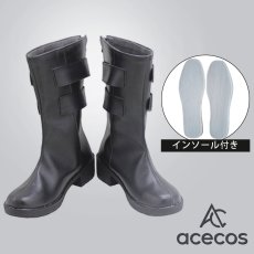 画像1: 東京卍リベンジャーズ　風　黒龍　コスプレ靴　コスプレブーツ　靴用品 (1)