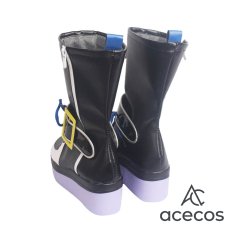 画像5: アークナイツ　風　ミヅキ(Mizuki)　コスプレ靴　コスプレブーツ　靴用品 (5)