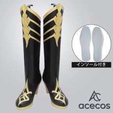 画像1: あんさんぶるスターズ！　風　あんスタ　朔間零　Mysterious Myths　コスプレ靴　コスプレブーツ　靴用品 (1)