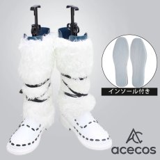 画像1: Fate/Grand Order　風　FGO　フェイト・グランドオーダー　FGO　オベロン　第一再臨　コスプレ靴　コスプレブーツ　靴用品 (1)