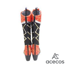 画像5: リーグ・オブ・レジェンド　風　League of Legends　アーリ(九尾の狐)　コスプレ靴　コスプレブーツ　靴用品 (5)