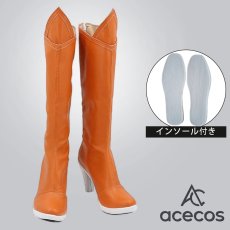 画像1: 魔入りました!入間くん　風　アザゼル・アメリ　コスプレ靴　コスプレブーツ　靴用品 (1)