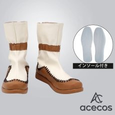 画像1: Dr.STONE　風　石神千空　コスプレ靴　コスプレブーツ　靴用品 (1)