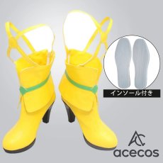 画像1: ウマ娘プリティーダービー　風　テイエムオペラオー　勝負服　コスプレ靴　コスプレブーツ　靴用品 (1)