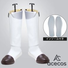 画像1: 転生したらスライムだった件　風　ヴェルドラ=テンペスト　コスプレ靴　コスプレブーツ　靴用品 (1)