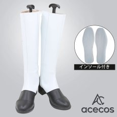 画像1: ヴァニタスの手記　風　ヴァニタス　コスプレ靴　コスプレブーツ　靴用品 (1)