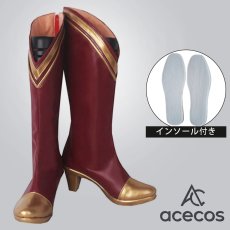画像1: あんさんぶるスターズ！　風　あんスタ　Artistic Partisan　ALKALOID?Valkyrie　コスプレ靴　コスプレブーツ　靴用品 (1)