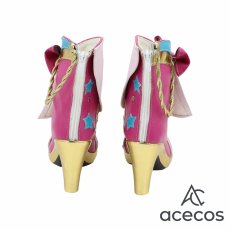 画像5: アイカツスターズ!　風　虹野ゆめ　スクールドレス　コスプレ靴　コスプレブーツ　靴用品 (5)