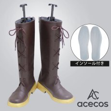 画像1: しゅごキャラ!　風　藤咲なぎひこ　コスプレ靴　コスプレブーツ　靴用品 (1)