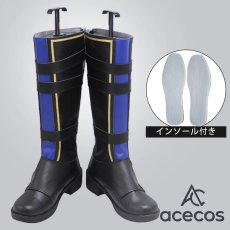 画像1: ヴィジュアルプリズン　風　ギルティア・ブリオン　コスプレ靴　コスプレブーツ　靴用品 (1)