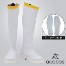 画像1: 魔入りました!入間くん　風　アスモデウス・アリス　コスプレ靴　コスプレブーツ　靴用品 (1)