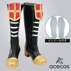 画像1: あんさんぶるスターズ！　風　あんスタ　朔間零　コーラス★始まりのオペレッタ　コスプレ靴　コスプレブーツ　靴用品 (1)