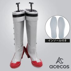 画像1: 艦隊これくしょん -艦これ-　風　涼月　コスプレ靴　コスプレブーツ　靴用品 (1)
