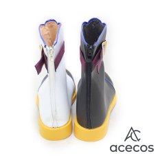 画像5: ウマ娘プリティーダービー　風　アドマイヤベガ　コスプレ靴　コスプレブーツ　靴用品 (5)