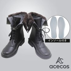 画像1: IdentityV 第五人格　風　墓守(アンドルー・クレス)　車掌　コスプレ靴　コスプレブーツ　靴用品 (1)