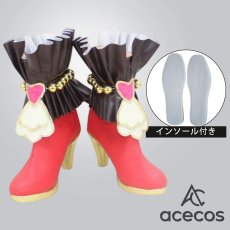 画像1: ウマ娘プリティーダービー　風　ミホノブルボン　CODE：グラサージュ　コスプレ靴　コスプレブーツ　靴用品 (1)