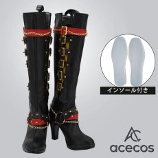 画像1: アイドルマスター ミリオンライブ！ シアターデイズ　風　D/Zeal　コスプレ靴　コスプレブーツ　靴用品 (1)