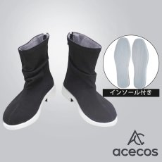 画像1: 吸血鬼すぐ死ぬ　風　ヒナイチ　コスプレ靴　コスプレブーツ　靴用品 (1)