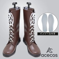 画像1: 魔法使いの嫁　風　羽鳥智世　コスプレ靴　コスプレブーツ　靴用品 (1)