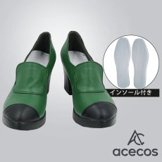 画像1: 原神（げんしん）　風　キャサリン　コスプレ靴　コスプレブーツ　靴用品 (1)