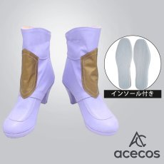 画像1: Fate/Grand Order　風　FGO　妖精騎士ランスロット／メリュジーヌ　コスプレ靴　コスプレブーツ　靴用品 (1)
