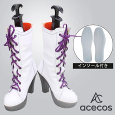 画像1: 鉄拳7　風　リリ　コスプレ靴　コスプレブーツ　靴用品 (1)
