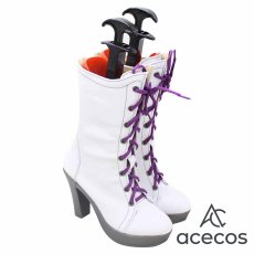 画像4: 鉄拳7　風　リリ　コスプレ靴　コスプレブーツ　靴用品 (4)