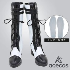 画像1: あんさんぶるスターズ！　風　あんスタ　朔間凛月　コスプレ靴　コスプレブーツ　靴用品 (1)