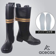 画像1: ヘブンバーンズレッド　風　國見タマ　コスプレ靴　コスプレブーツ　靴用品 (1)