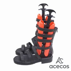 画像4: ONE PIECE（ワンピース）　風　マルコ　コスプレ靴　コスプレブーツ　靴用品 (4)