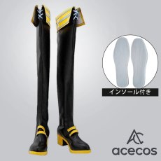 画像1: ウマ娘プリティーダービー　風　ウオッカ　コスプレ靴　コスプレブーツ　靴用品 (1)