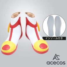 画像1: ワンピース フィルム レッド（ONE PIECE FILM RED）　風　ウタ　コスプレ靴　コスプレブーツ　靴用品 (1)