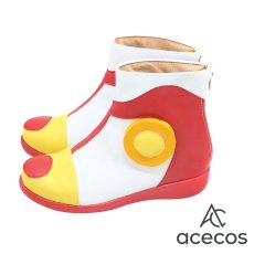 画像3: ワンピース フィルム レッド（ONE PIECE FILM RED）　風　ウタ　コスプレ靴　コスプレブーツ　靴用品 (3)