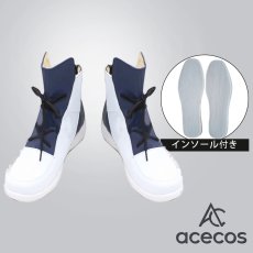 画像1: 刀剣乱舞　風　太鼓鐘貞宗　内番　コスプレ靴　コスプレブーツ　靴用品 (1)