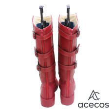 画像4: ワールドトリガー　風　木虎藍　コスプレ靴　コスプレブーツ　靴用品 (4)