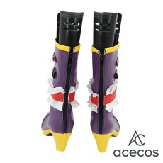 画像4: アイカツ!　風　音城セイラ　ルージュドリーム　コスプレ靴　コスプレブーツ　靴用品 (4)