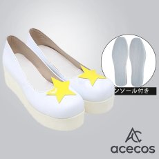 画像1: カードキャプターさくら　風　木之本桜　オープニング　コスプレ靴　コスプレブーツ　靴用品 (1)