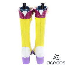 画像4: ウマ娘プリティーダービー　風　ニシノフラワー　コスプレ靴　コスプレブーツ　靴用品 (4)