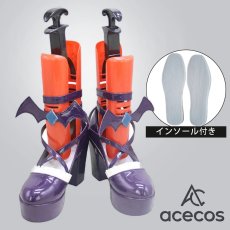 画像1: アイカツ！　風　藤堂ユリカ　ゴスマジックコーデ　コスプレ靴　コスプレブーツ　靴用品 (1)
