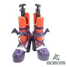 画像2: アイカツ！　風　藤堂ユリカ　ゴスマジックコーデ　コスプレ靴　コスプレブーツ　靴用品 (2)