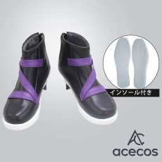 画像1: 刀剣乱舞　風　五月雨江　内番　コスプレ靴　コスプレブーツ　靴用品 (1)
