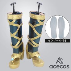 画像1: 原神　風　げんしん　ニィロウ(Nilou)　コスプレ靴　コスプレブーツ　靴用品 (1)
