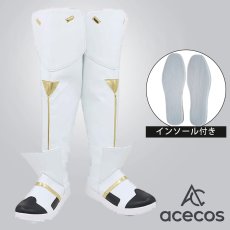 画像1: ゼノブレイド3　風　セナ　コスプレ靴　コスプレブーツ　靴用品 (1)