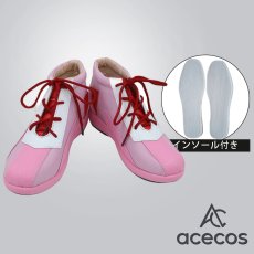 画像1: しゅごキャラ!　風　日奈森あむ　アミュレットハート　コスプレ靴　コスプレブーツ　靴用品 (1)
