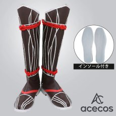 画像1: 刀剣乱舞無双　風　面影　コスプレ靴　コスプレブーツ　靴用品 (1)