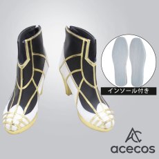 画像1: Fate/Grand Order　風　FGO　レディアヴァロン(プロトマーリン)　絆礼装　コスプレ靴　コスプレブーツ　靴用品 (1)