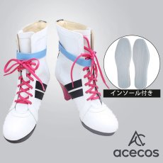 画像1: バーチャルYouTuber　風　キズナアイ　A.I.Party 2021　コスプレ靴　コスプレブーツ　靴用品 (1)