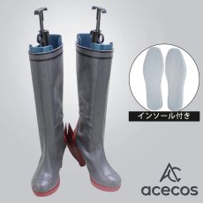 画像1: 艦隊これくしょん -艦これ-　風　雪風改二　コスプレ靴　コスプレブーツ　靴用品 (1)