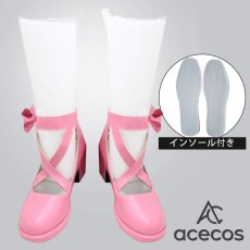 画像1: BanG Dream!（バンドリ！）　風　丸山彩　Pastel*Palettes　コスプレ靴　コスプレブーツ　靴用品 (1)