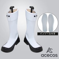 画像1: ラブライブ！サンシャイン!!　風　Aqours　黒澤ルビィ　　HAPPY PARTY TRAIN　覚醒後　コスプレ靴　コスプレブーツ　靴用品 (1)